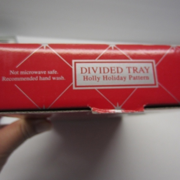 Holly Berry Christams 3PCS Cheese cutter Stainless steel /home holid divid plate - Picture 11 of 11